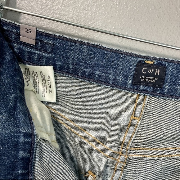 Citizen of Humanity Drew Fray High Rise Crop Flare 25 - Picture 6 of 12